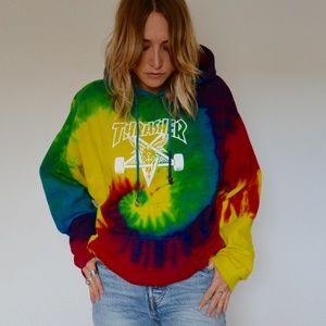 SOLD Thrasher Tie Die Hoodie VERY RARE